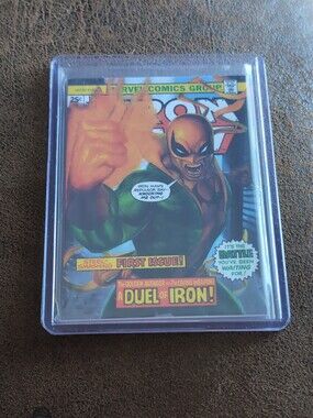 🍁2024 Marvel Masterpieces Nahuel Grego Iron Fist Variant Cover /1499